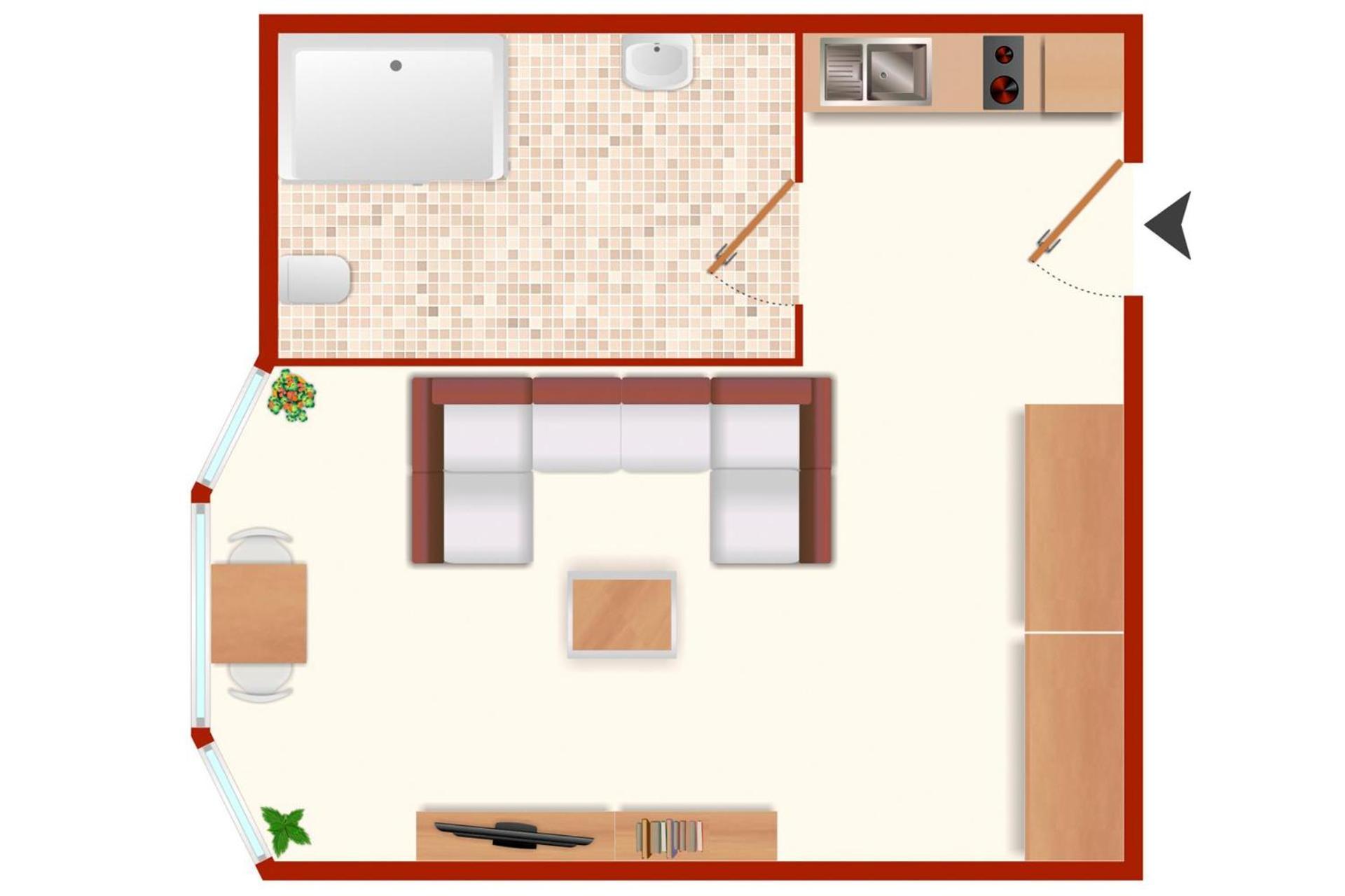 Haus Panorama Laboe Wohnung 5 Экстерьер фото